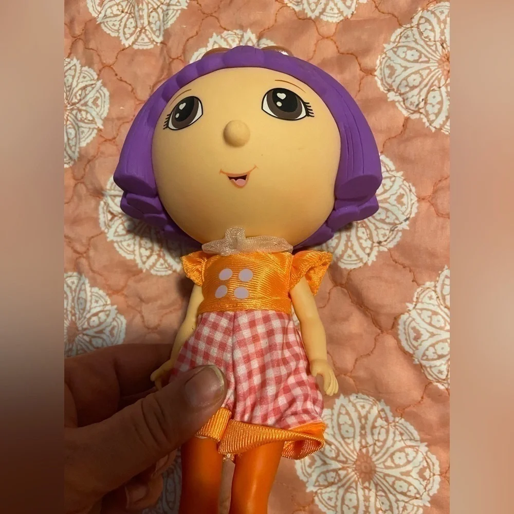 SWEET TRENDY TOTS DOLL purple  HAIR COLORFUL OUTFIT TOY lalaloopsy doll